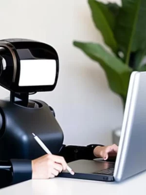 robot scrittore